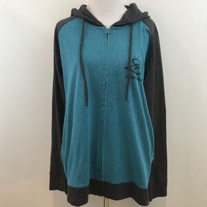 Art & Sol | Colorblock Zipper Hoodie